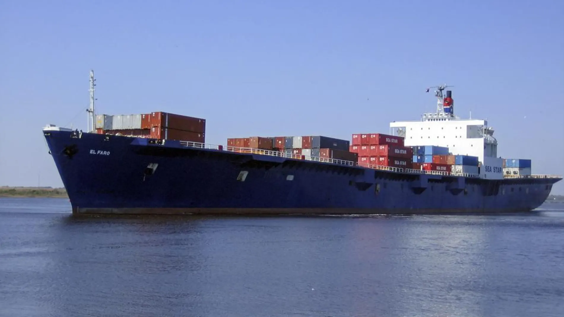 El carguero "El Faro", desapareció el pasado 1 de octubre con 33 tripulantes.