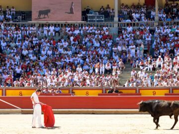 Jornada de los toros en familia de Pamplona