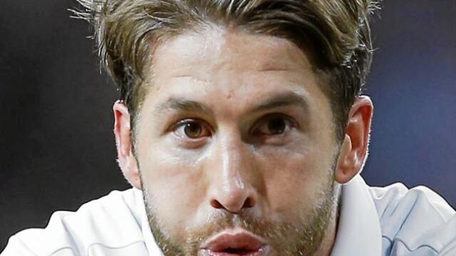 Sergio Ramos celebra un gol