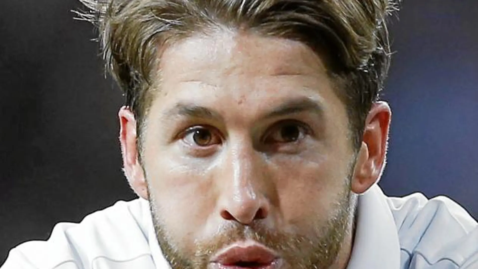 Sergio Ramos celebra un gol