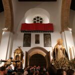 Las imágenes de la Exaltación en Santa Catalina / Foto: Hdad. de la Exaltación