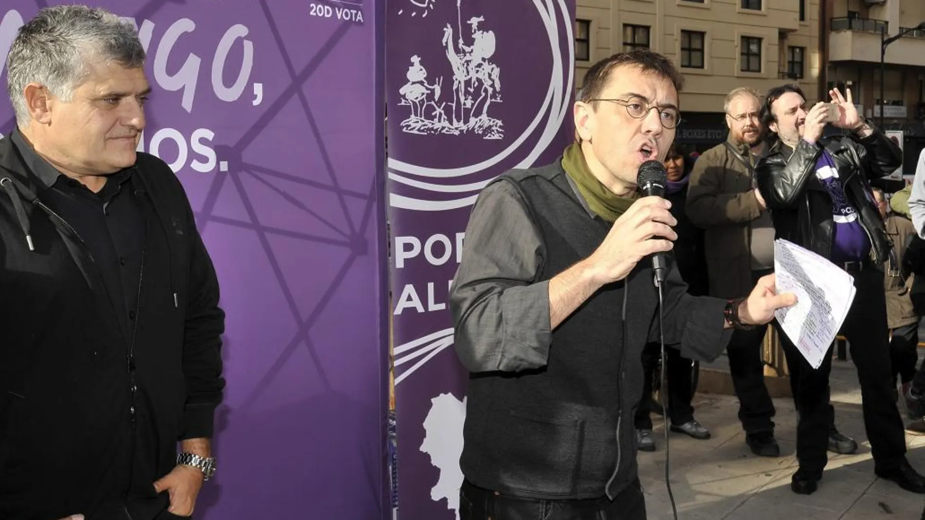 Monedero: «La primavera va a empezar en diciembre»