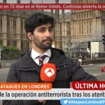 Una persona cae al Támesis durante la conexión de ‘Espejo público’