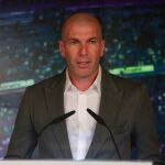 Zidane, en su vuelta al Bernabéu