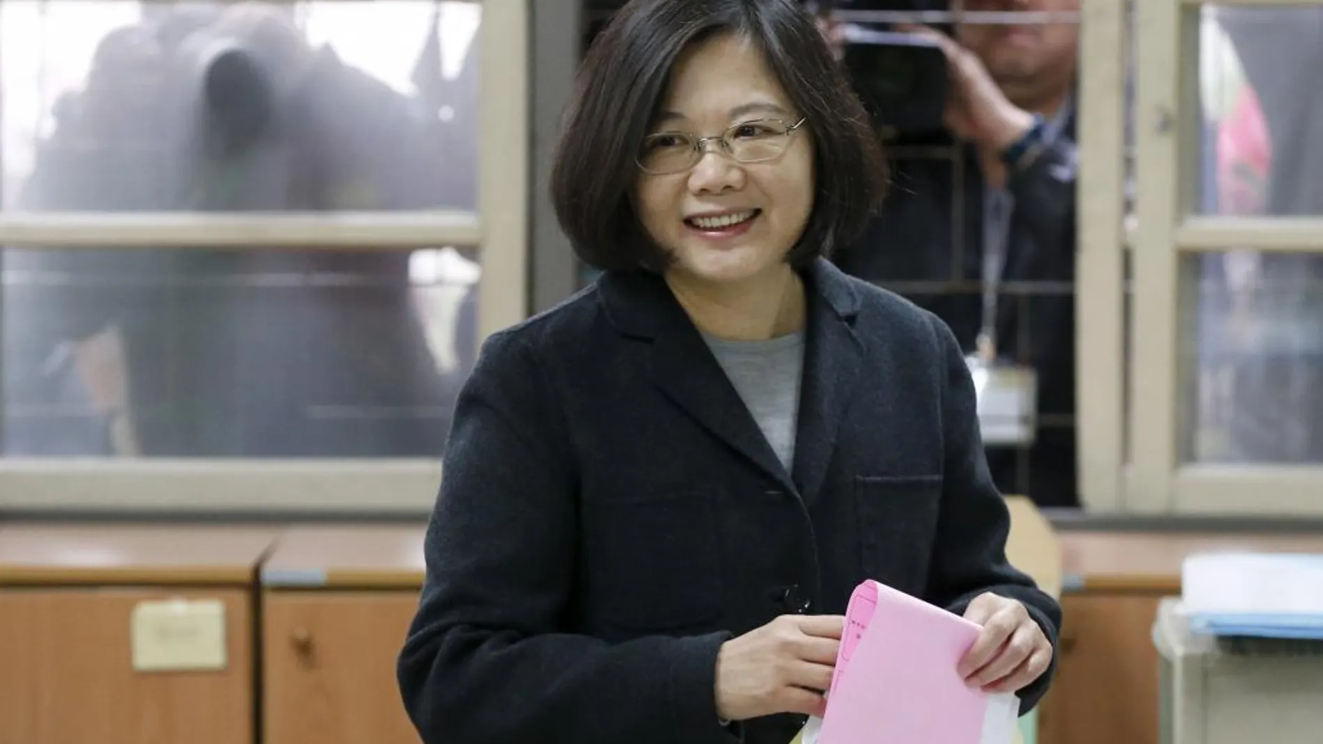 Tsai Ing-wen en las urnas