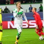  1-0. Schürrle sentencia el pase del Wolfsburgo a cuartos
