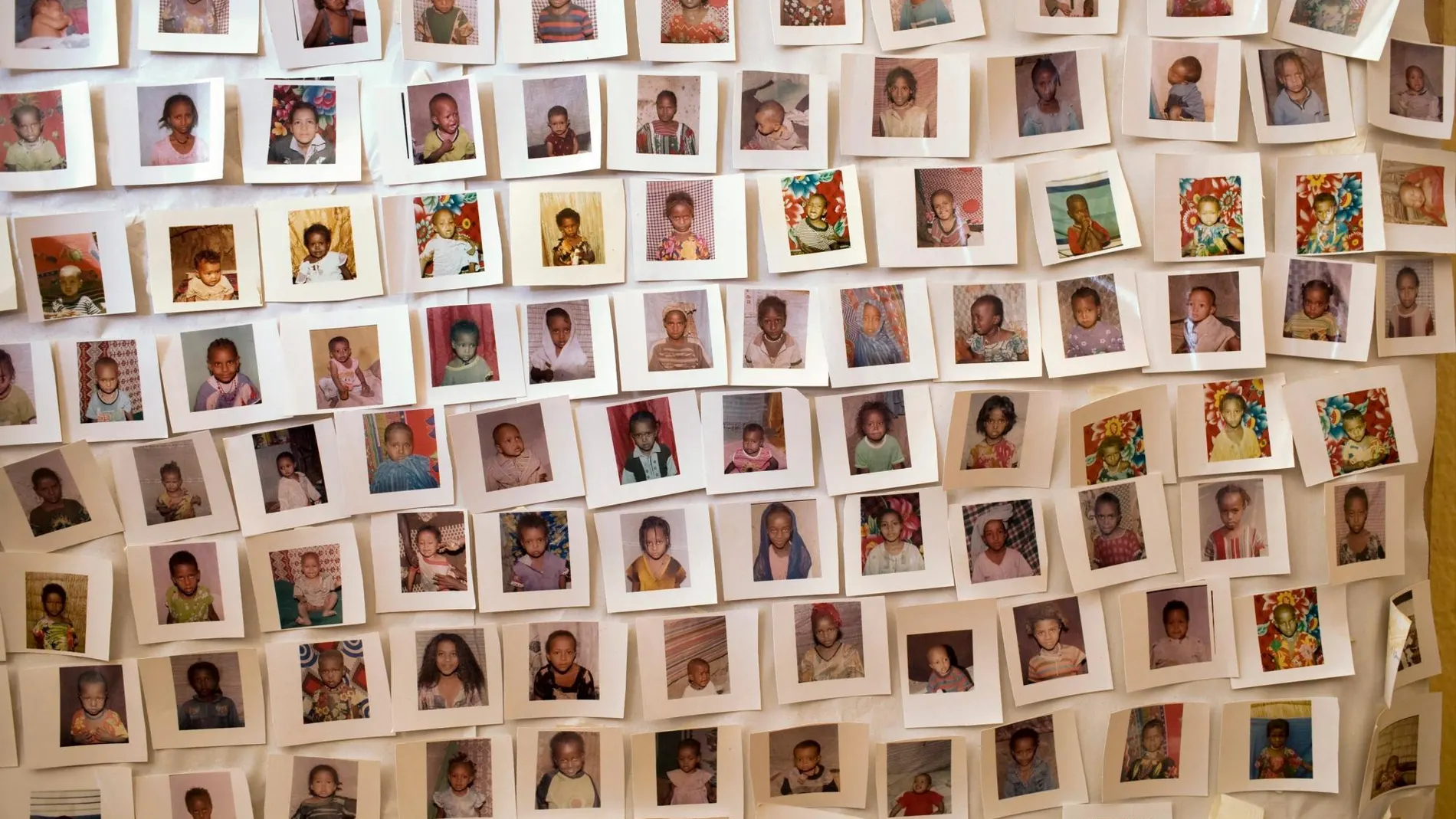 Fotografia de Unicef de los retratos de varias niñas y mujeres