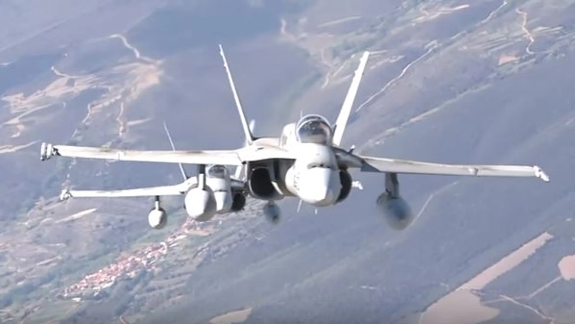 El Ejército del Aire español pasará a llamarse “del Aire y del Espacio”. Aviones F-18 del Ala 15 del Ejército del Aire patrullan los espacios aéreos de Estonia, Lituania y Letonia dentro de la misión de Policía Aérea de la OTAN en el Báltico
