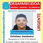 Encontrado en buen estado el menor desaparecido en Madrid