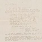 Parte de la carta de Ian Fleming subastada