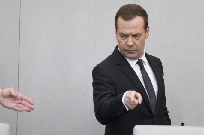 El primer ministro, Dmitri Medvédev