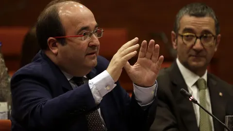 El líder del PSC, Miquel Iceta