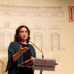 La alcaldesa de Barcelona, Ada Colau
