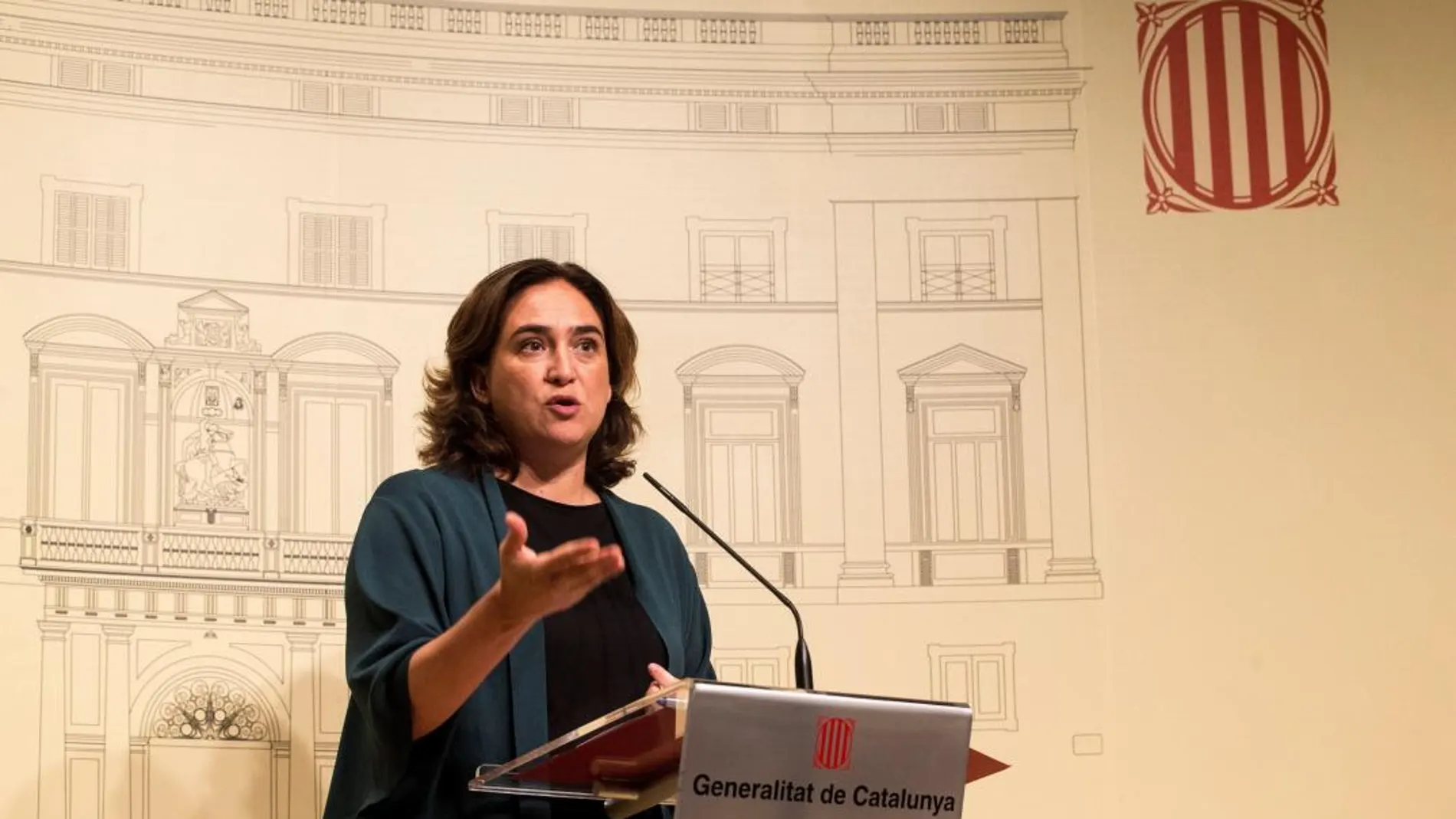 La alcaldesa de Barcelona, Ada Colau