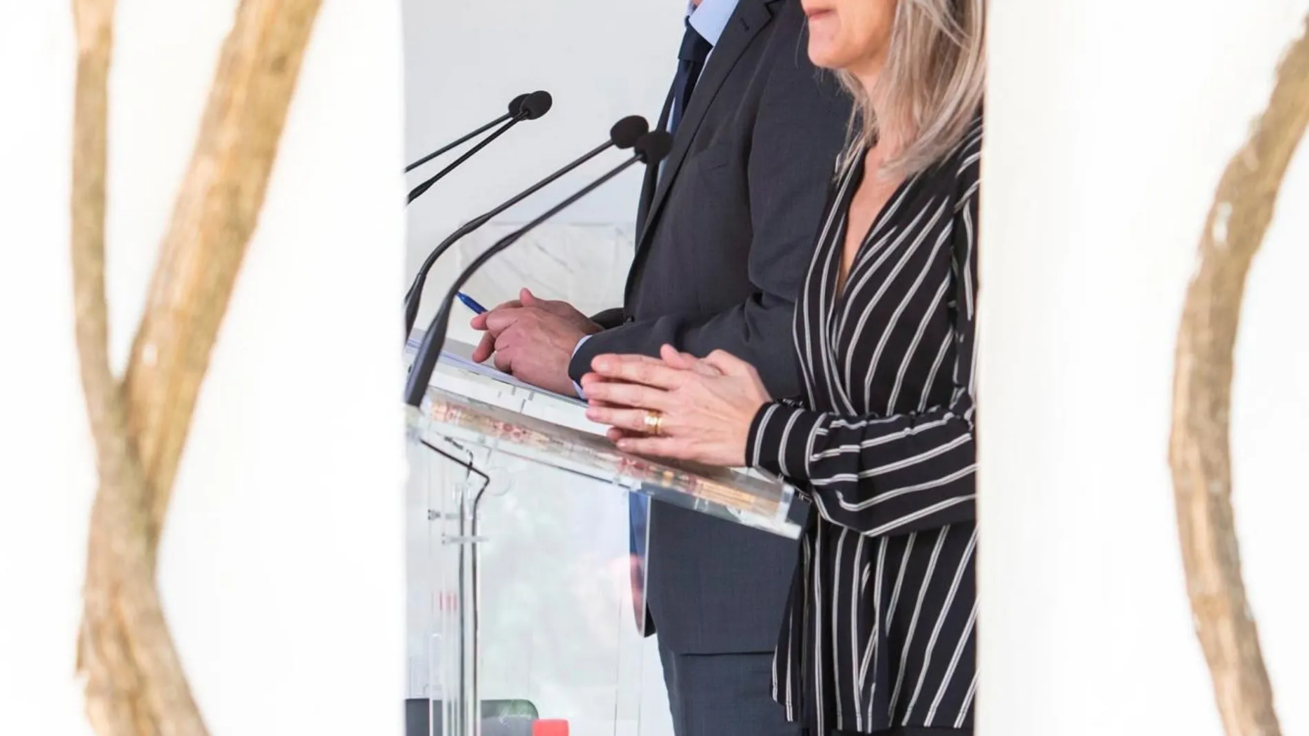 Juan Marín y Patricia del Pozo / Foto: Efe