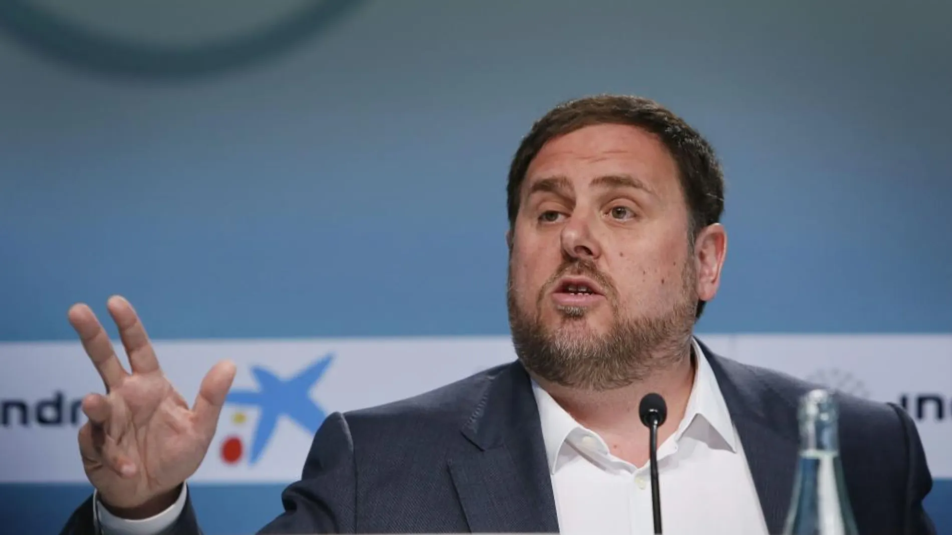 El presidente de ERC, Oriol Junqueras
