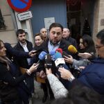 Junqueras: «El PP dispone de mayoría de bloqueo en Congreso y Senado»