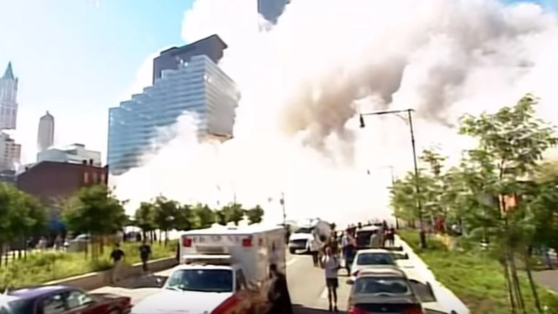Vídeo del 11-S grabado por de Mark Laganga. (YouTube)
