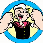 Con su pipa, sus brazos fibrosos y tatuados, Popeye es el marino más famoso de la cultura pop de EE UU y del mundo entero