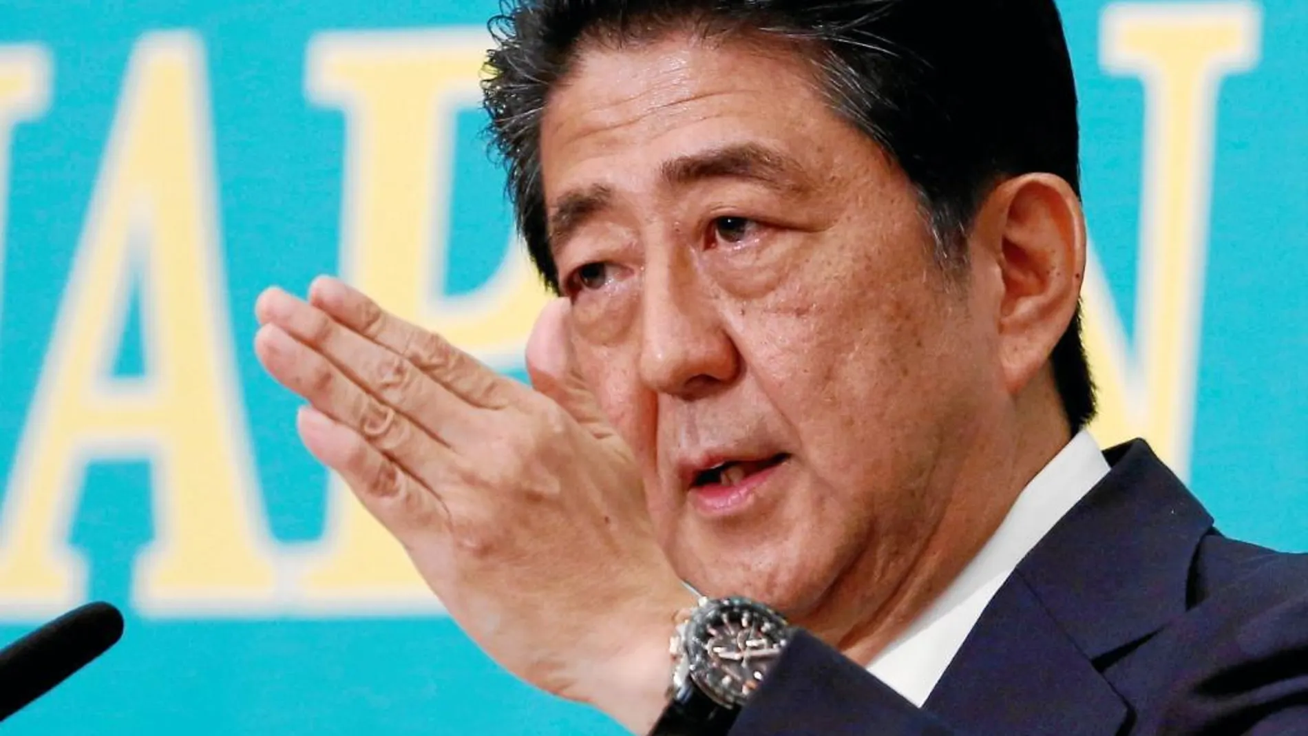 Shinzo Abe, primer ministro japonés desde diciembre de 2012