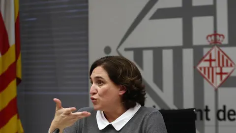 La alcaldesa de Barcelona, Ada Colau