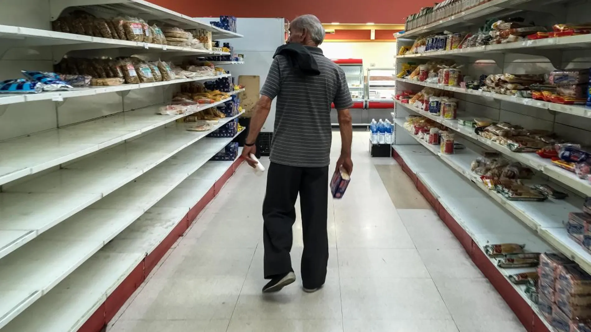 Desabastecimiento de carne en los supermercados venezolanos una semana después del «Madurazo»
