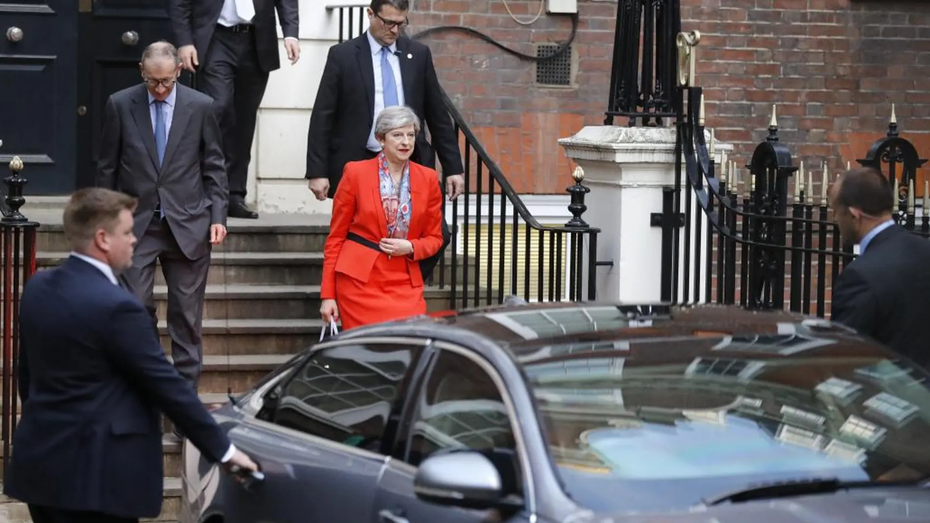 La primera ministra británica Theresa May