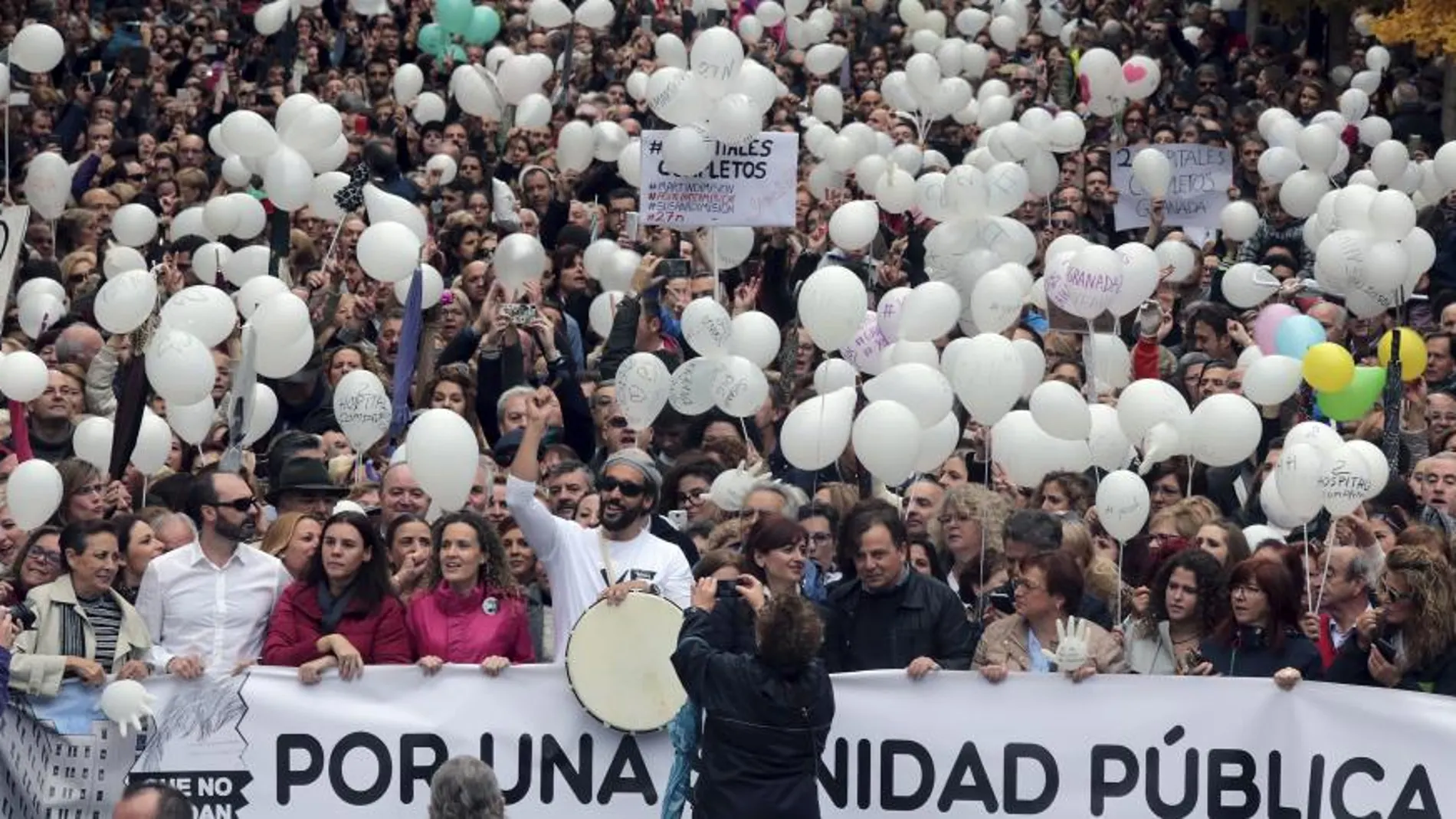Málaga y Sevilla saldrán a la calle el 15 de enero en defensa de la sanidad