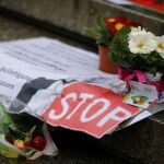 Mensajes que piden el fin de las agresiones sexuales en Colonia