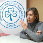 La presidenta de la Asociación de Diabetes de Valladolid (Adiva), María Ángeles Aguado