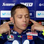-Valentino Rossi, durante la sesión de entrenamientos libres/Foto: Efe