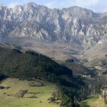 Vista del macizo oriental de los Picos de Europa