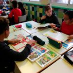 Alumnos en una escuela madrileña | Cipriano Pastrano