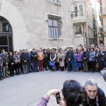La vicepresidenta del Consell encabezó la concentración