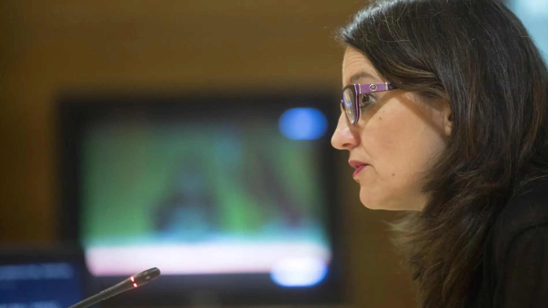 La vicepresidenta y Portavoz del Gobierno Valeciano, Mónica Oltra