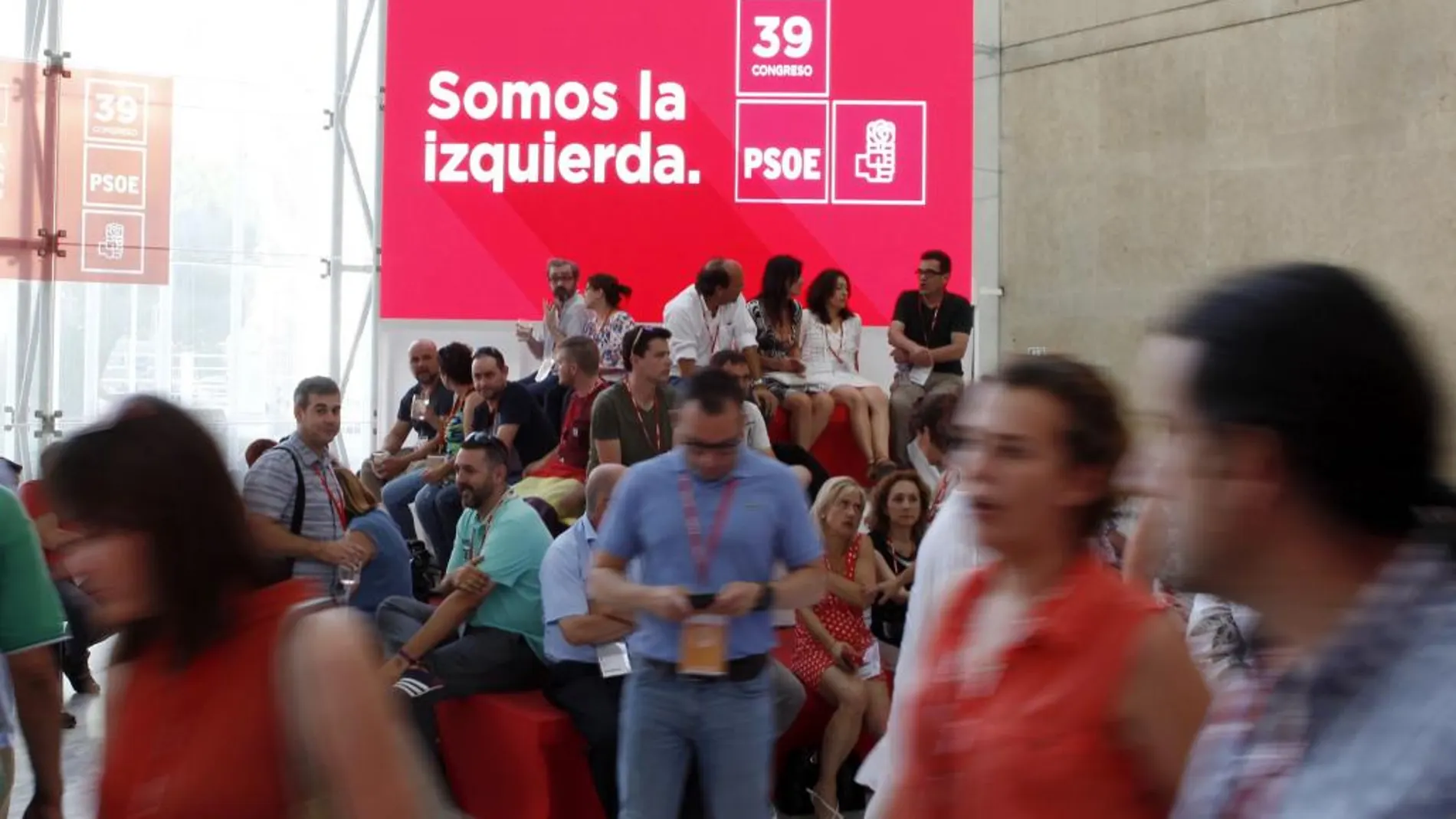 El Palacio Municipal de Congresos de Madrid, donde se celebra el 39º Congreso Federal del PSOE
