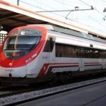 Tren de Cercanías de Renfe en Madrid 