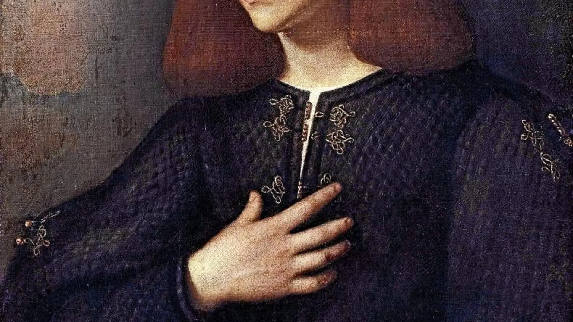 Giorgione pintó entre los años 1508 y 1510 esta obra maestra, conocida hoy como «retrato de un joven»