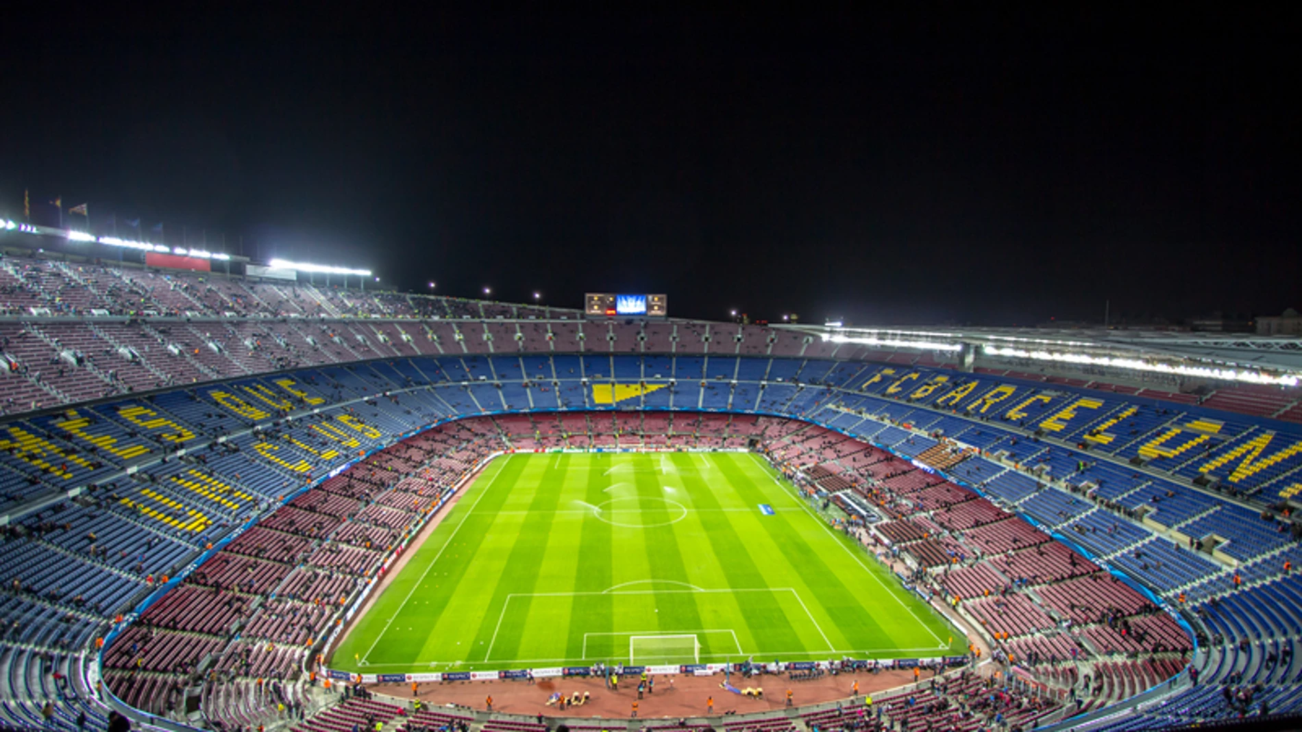 Vista del estadio de Camp Nou / Dreamstime
