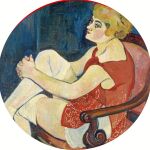 SUZANNE VALADON, Mujer con medias blancas, 1924. Musée des Beaux-Arts, Nancy