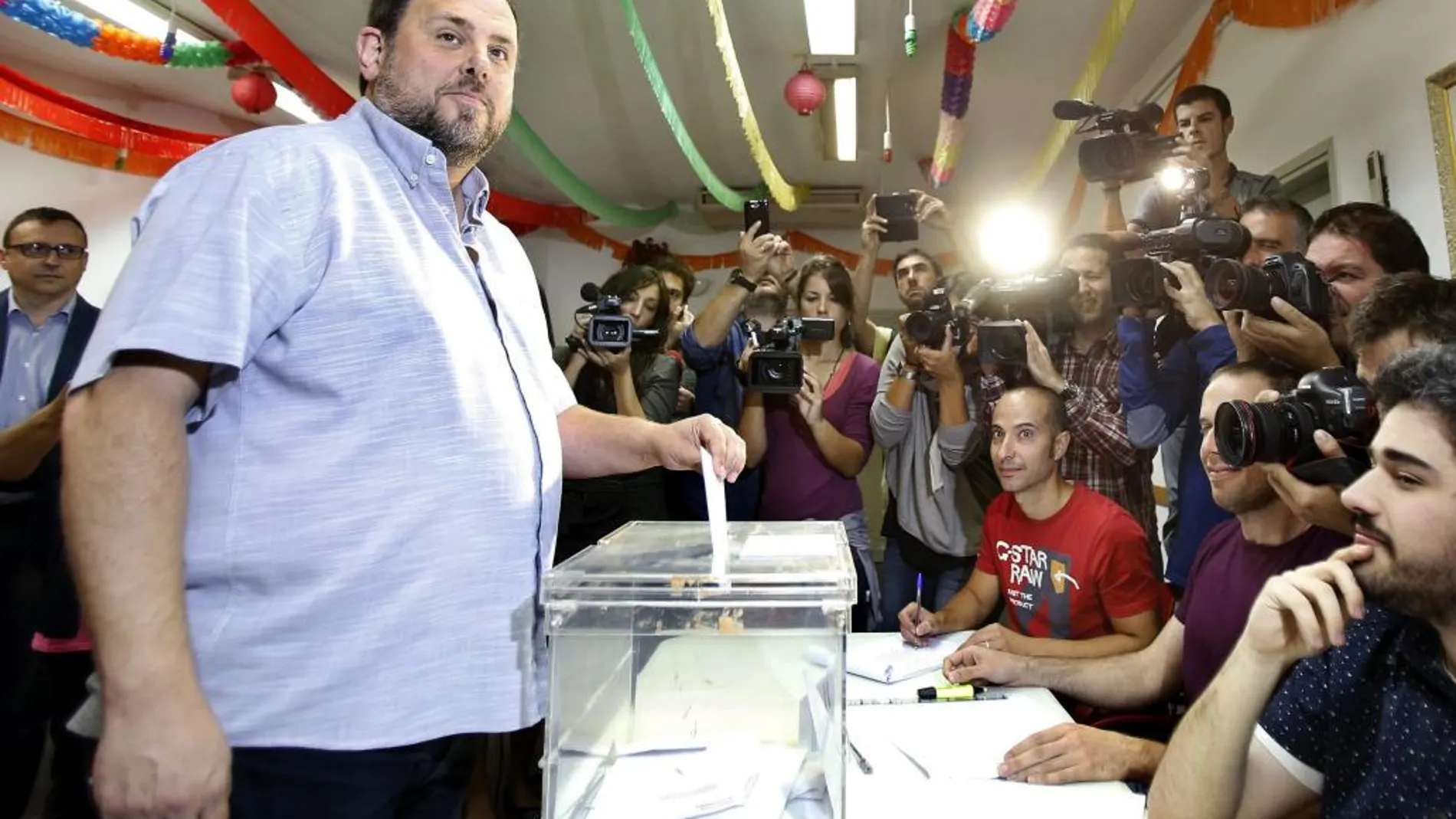 El voto de Junqueras