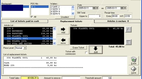 Aspecto del programa Phantomware, proporcionado por el fisco sueco