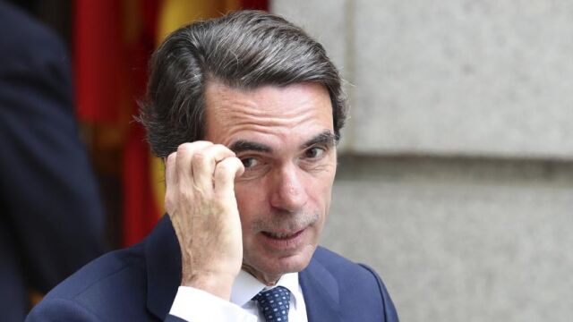 El expresidente del Gobierno José María Aznar