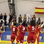  La selección española femenina de hockey patines, cuarto título europeo consecutivo