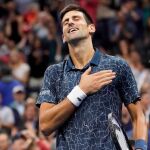 El tenista serbio Novak Djokovic