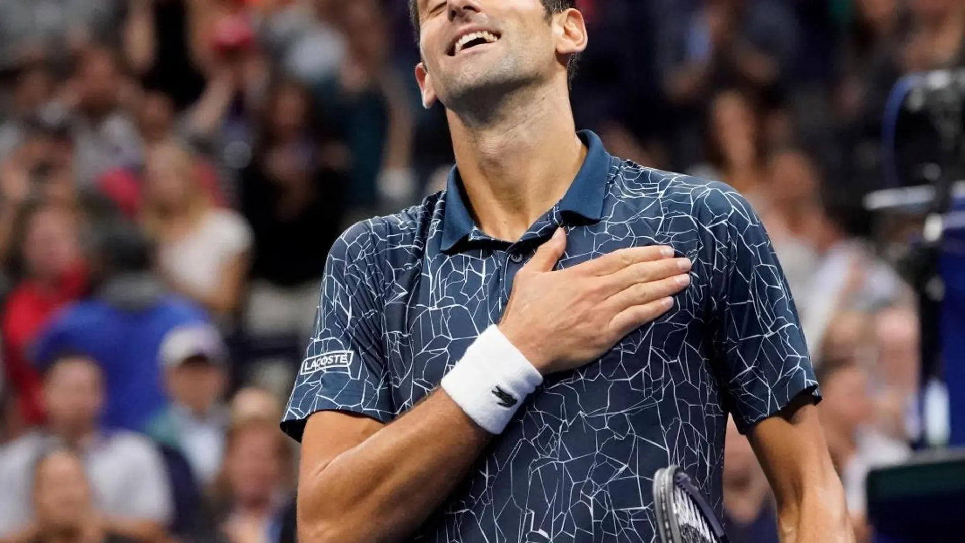 El tenista serbio Novak Djokovic