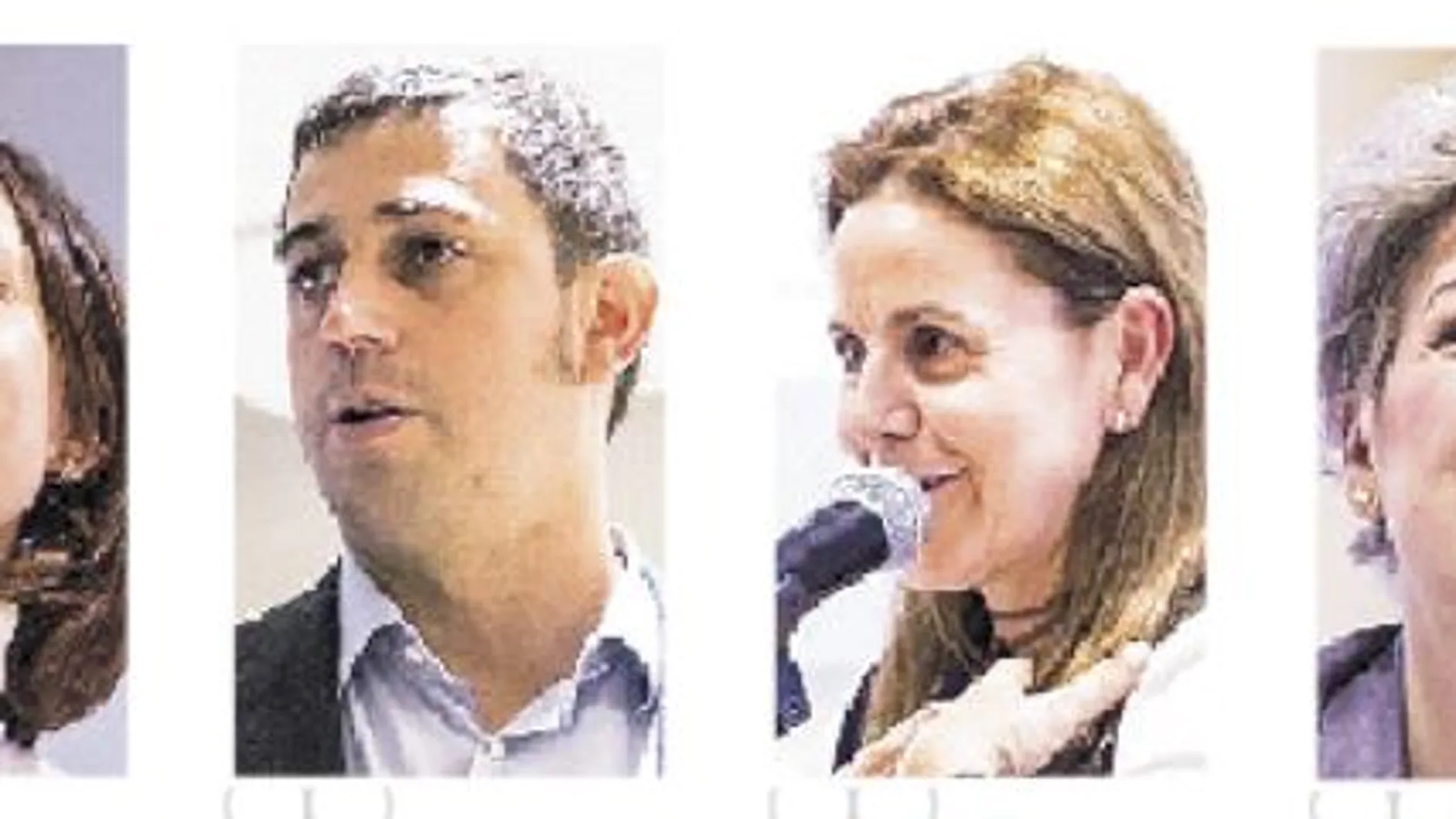 Beatriz Naveira, Daniel Moreno, Amparo Echávarri y Laura Madriuga