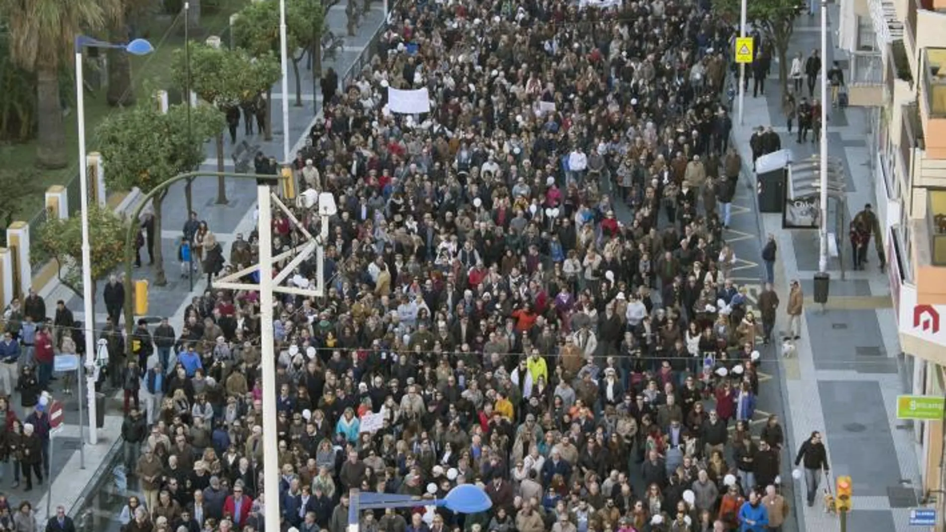 Huelva sale de nuevo hoy a la calle para reclamar una sanidad digna