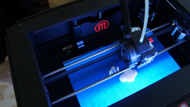 Una impresora 3D, en una imagen de archivo