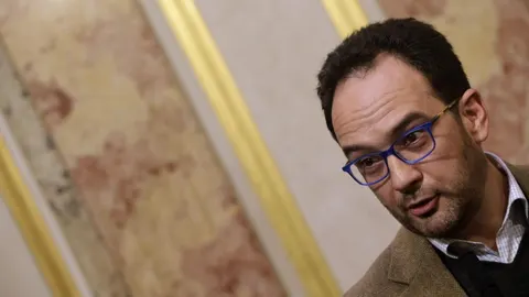 El portavoz del grupo parlamentario socialista en el Congreso de los Diputados, Antonio Hernando